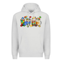 Dove Grey image title puzzlethemed beverages and accessories Premium Hoodie - LillyAllenDesigns