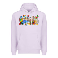 Lilac image title puzzlethemed beverages and accessories Premium Hoodie - LillyAllenDesigns