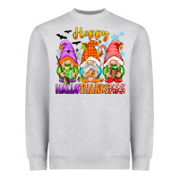 Happy Hallothanksmas Gnomes Heavyweight Sweatshirt | Teevron