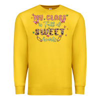 Lemon my class is full of sweet hearts Premium Sweatshirt - MaliasSmallBusiness