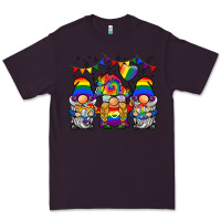 Plum lgbtq gnome Premium Tee - BarkalooDesign