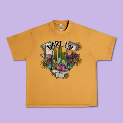 Darlin Urban Heavy Tee Designed By Sublimationcraftshop