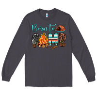 Smoke born to camp Long Sleeve Tee - JahusDesignShop