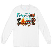 White born to camp Long Sleeve Tee - JahusDesignShop