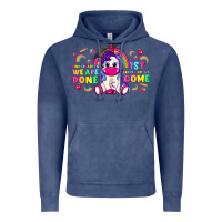 Vintage Denim kindergarten we are done 1st here we come with unicorn Vintage Hoodie - texasbilliewilder