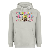 Moon Dust library grown up Heavyweight Hoodie - MaliasSmallBusiness