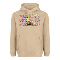 Mushroom library grown up Heavyweight Hoodie - MaliasSmallBusiness