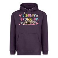 Plum library grown up Heavyweight Hoodie - MaliasSmallBusiness