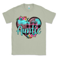 Matcha auntie leopard turquoise heart Classic Tee - JahusDesignShop