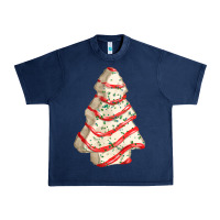 Navy white christmas cake Urban Heavy Tee - FaDigitalArtStudio