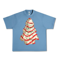 Pebble Blue white christmas cake Urban Heavy Tee - FaDigitalArtStudio