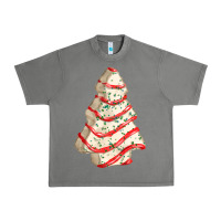White Christmas Cake Urban Heavy Tee | Teevron
