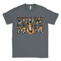 Charcoal Heather show mom horse Classic Tee - RanaPortraitStore