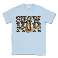 Dusty Blue show mom horse Classic Tee - RanaPortraitStore