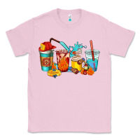 Bubblegum Pink firefighter coffee cups Classic Tee - AdoDesignShop