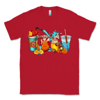 Red firefighter coffee cups Classic Tee - AdoDesignShop