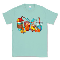 Seafoam firefighter coffee cups Classic Tee - AdoDesignShop