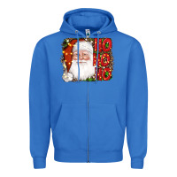 True Royal christmas ho ho ho santa clause Zipper Hoodie - AdoDesignShop