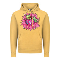 Vintage Mustard sunflower pumpkin breast cancer Vintage Hoodie - Zillion Design Studio