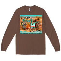 Chestnut born to camp Long Sleeve Tee - JahusDesignShop