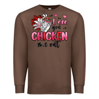 Chestnut i see you chicken out Premium Sweatshirt - MaliasSmallBusiness