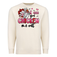 Sandshell i see you chicken out Premium Sweatshirt - MaliasSmallBusiness