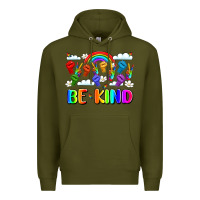 Army Green name celebrate kindness and diversity Premium Hoodie - LillyAllenDesigns
