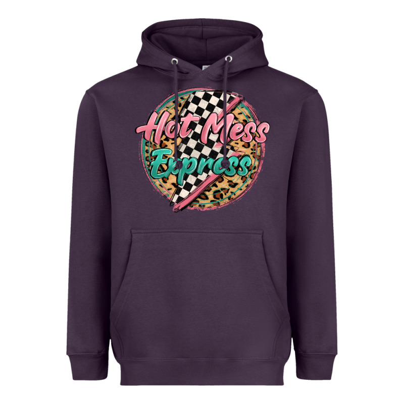 Hot Mess Express Heavyweight Hoodie by MaliasSmallBusiness | Teevron