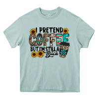 Arona i pretend coffee Heavy Core Tee - RacoonDesign