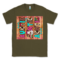 Army Green auntie heifer Classic Tee - JahusDesignShop