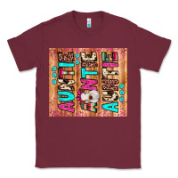 Burgundy auntie heifer Classic Tee - JahusDesignShop