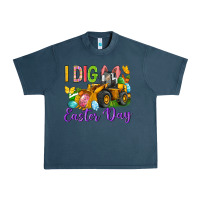 Midnight Navy I dig Easter Day Urban Heavy Tee - Neo Western