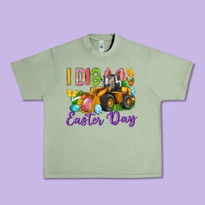 I Dig Easter Day Urban Heavy Tee Designed By Neo Western