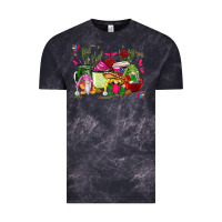 Cloud Black mexican gnomes with coffee cups Vintage Tee - CTS Tumbler Store