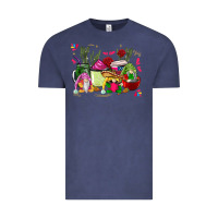 Vintage Denim mexican gnomes with coffee cups Vintage Tee - CTS Tumbler Store