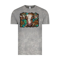 Cloud Rock Christmas background baby calf Vintage Tee - BarkalooDesign