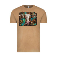 Vintage Camel Christmas background baby calf Vintage Tee - BarkalooDesign