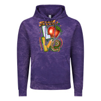 Cloud Purple let all that you do be done in love Vintage Hoodie - texasbilliewilder
