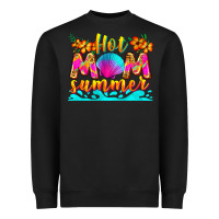 Black hot mom summer Heavyweight Sweatshirt - Zillion Design Studio