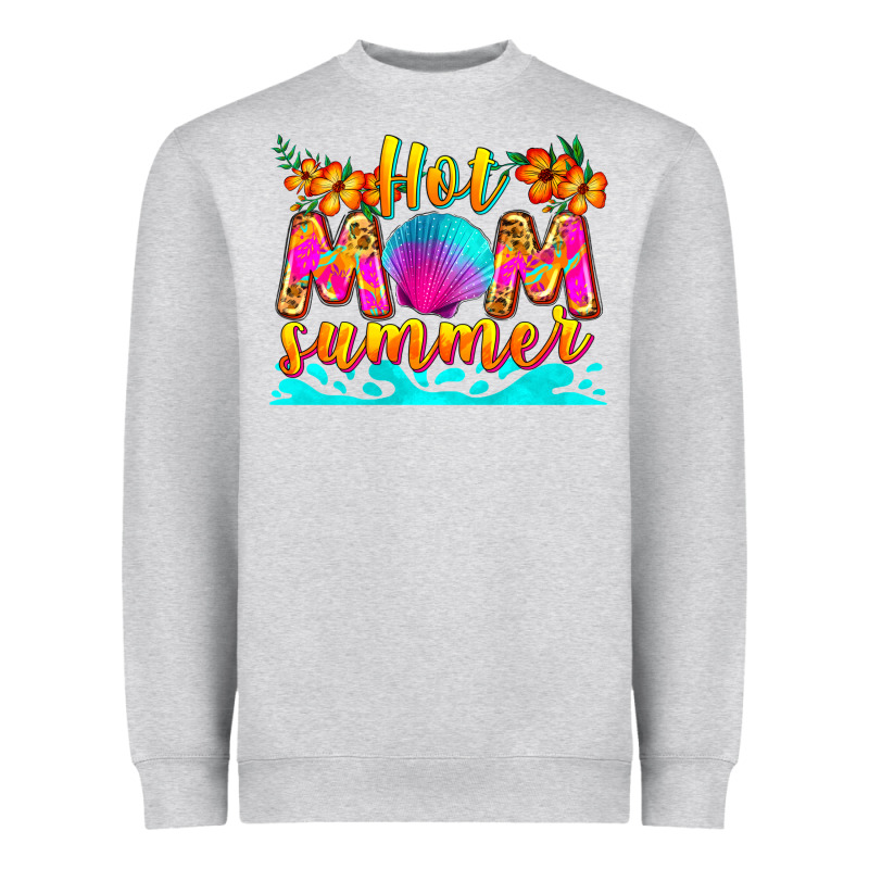 Hot Mom Summer Heavyweight Sweatshirt by Zillion Design Studio | Teevron