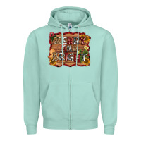 Seafoam merry and bright Zipper Hoodie - AdoDesignShop