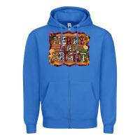 True Royal merry and bright Zipper Hoodie - AdoDesignShop