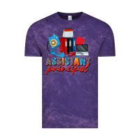 Cloud Purple assistant principal Vintage Tee - Zillion Design Studio