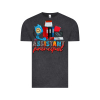 Vintage Black assistant principal Vintage Tee - Zillion Design Studio