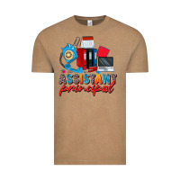 Vintage Coffee assistant principal Vintage Tee - Zillion Design Studio