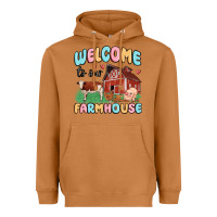 Meerkat welcome to our farmhouse Heavyweight Hoodie - MaliasSmallBusiness