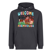 Smoke welcome to our farmhouse Heavyweight Hoodie - MaliasSmallBusiness