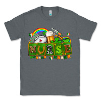 Charcoal Heather st patricks nurse Classic Tee - AdoDesignShop