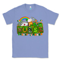 Colony Blue st patricks nurse Classic Tee - AdoDesignShop