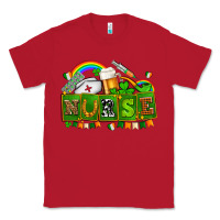 Red st patricks nurse Classic Tee - AdoDesignShop
